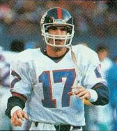 Giants QB Jeff Rutledge